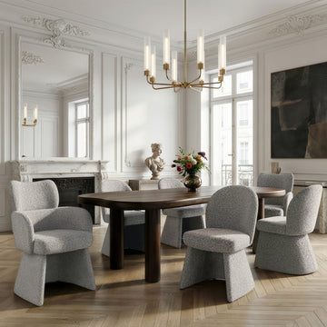 Oval Dining Table Set