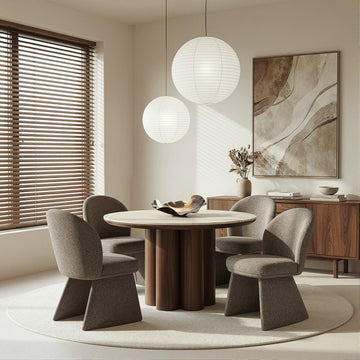 Modern Round Dining Set