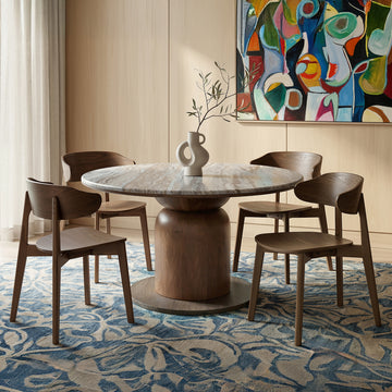 Round Dining Table Set