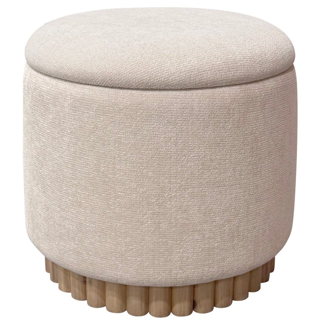 Modern Round storage Ottoman