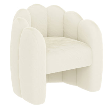 Pandora Accent Chair in Ivory