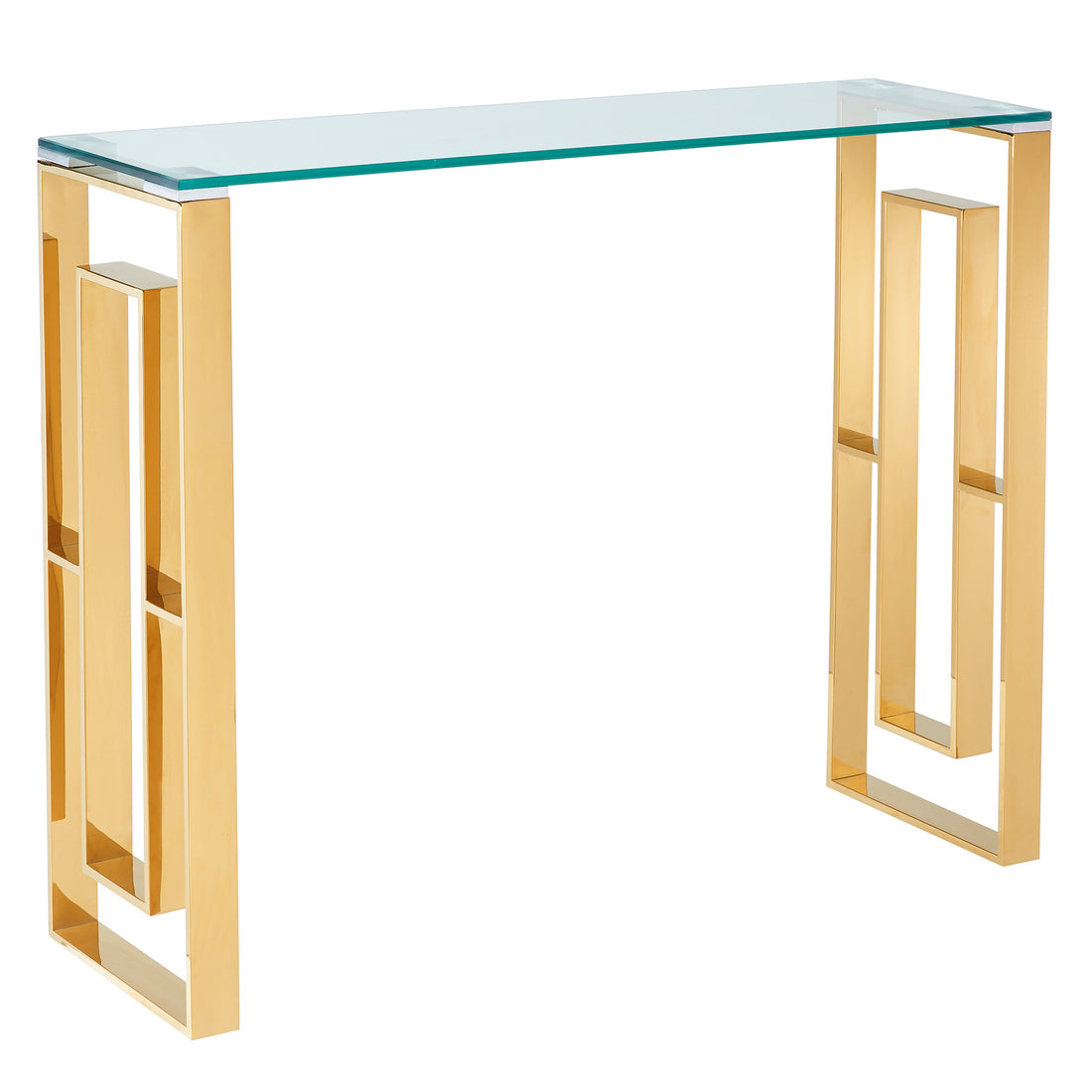 Eros Console Table in Gold