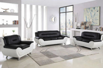 Leather Sofa Set