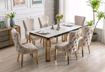 Modern Design 7-Piece Dining Set
