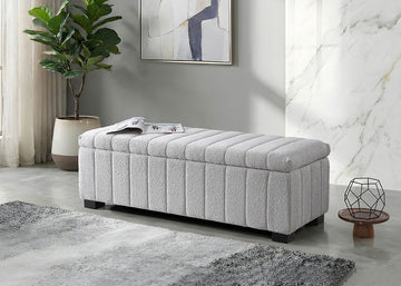 Grey Ottoman
